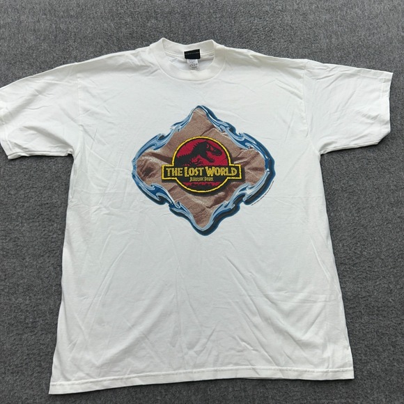 The Lost World Jurassic Park Shirt XL Mens 90s Vintage 1997